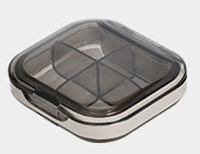Portable compartimenten pilbox