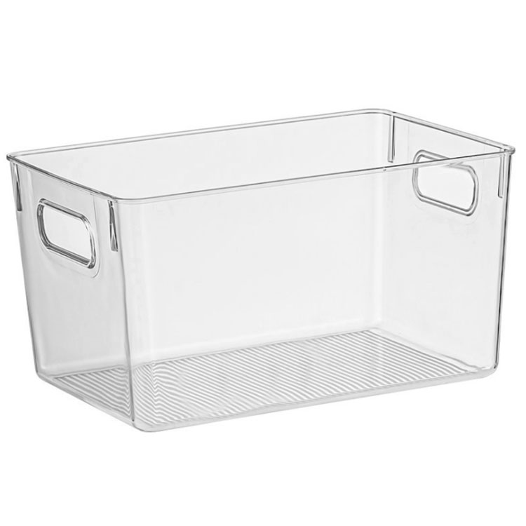 Transparant huishoudelijke opslagbox